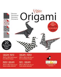 Fridolin Оригами-ДИНОЗАВЪР-20 листа,15х15см -11335