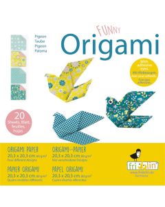 Fridolin Оригами-Детски-ГЪЛЪБ-20 листа,20х20см -11337