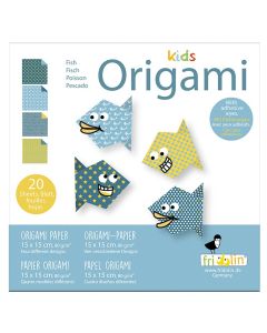 Fridolin Оригами-Детски-РИБА-20 листа -11373