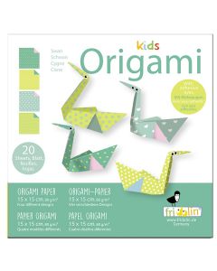 Fridolin Оригами-Детски-ЛЕБЕД-20 листа -11377