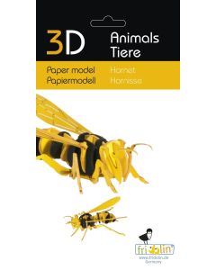 Fridolin 3D Модел за сглобяване от картон-ПЧЕЛА