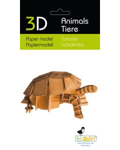 Fridolin 3D Модел за сглобяване от картон-КОСТЕНУРКА