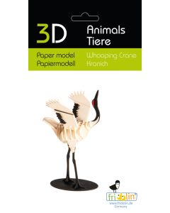 Fridolin 3D Модел за сглобяване от картон-ЖЕРАВ