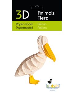 Fridolin 3D Модел за сглобяване от картон-ПЕЛИКАН-11657
