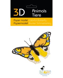 Fridolin 3D Модел за сглобяване от картон-ЦВЕТНА ПЕПЕРУДА-11719