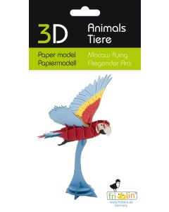 Fridolin 3D Модел за сглобяване от картон-МАКАО-11752