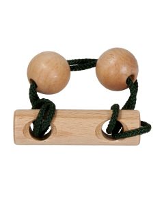 Fridolin 3D Дървен Логически пъзел-Африкански възел -17152