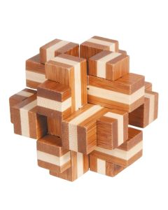 Fridolin 3D Логически Бамбуков Пъзел****-Crosscube -17164
