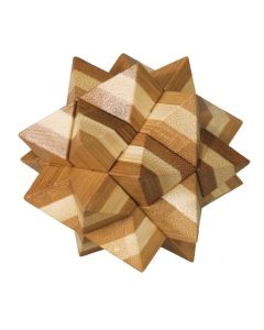 Fridolin 3D Логически Бамбуков Пъзел****- Star -17462