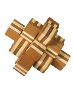 Fridolin 3D Логически Бамбуков Пъзел*** - Block -17464