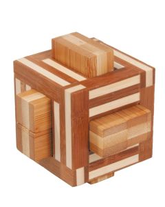 Fridolin 3D Логически Бамбуков Пъзел*****-Doublestick -17496