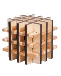 Fridolin 3D Логически Бамбуков Пъзел****-Multi Square -17498