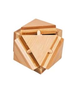 Fridolin 3D Логически Бамбуков Пъзел****- Magic Trianglebox -17155