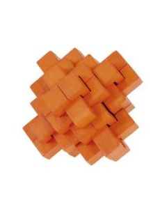 Fridolin 3D Логически Бамбуков Пъзел****-Orange Pineapple -17182