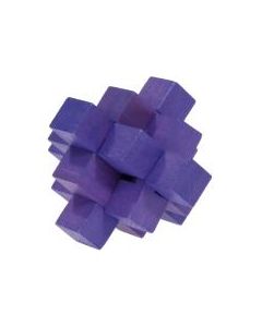 Fridolin 3D Логически Бамбуков Пъзел***-Violet Block -17184
