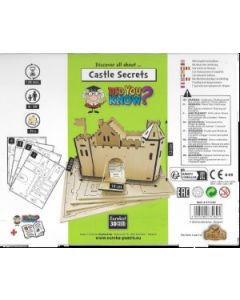 Eureka Опознай-ТАЙНИТЕ НА ЗАМЪЦИТЕ-3Д пъзел-дърво