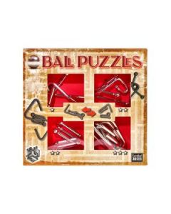 Eureka Ball 4 Metal ЧЕРВЕН-компл. метални пъзели
