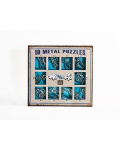 Eureka 10 Metal Puzzle Set BLUE-СИН, *-***