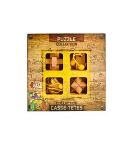 Eureka 4 Wood Puzzles Set - Expert