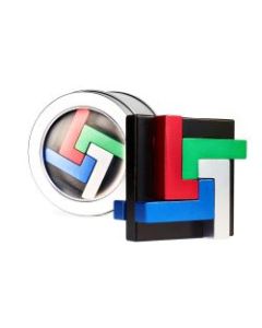 Eureka Metal Can Puzzle Quad L**-ЦВЕТЕН