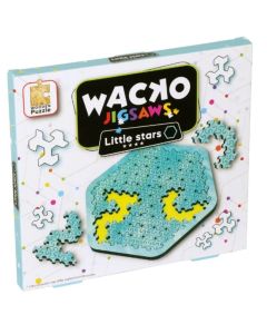 Eureka Wacko-ХЕКСАГОН-Jigsaw Little Stars****-пъзел дърво