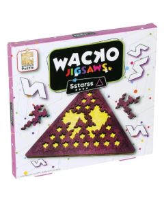 Eureka Wacko-ТРИЪГЪЛНИК-Jigsaw sstarss****-пъзел дърво