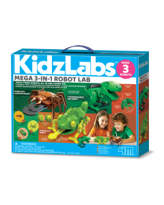 4m Kidzlabs Лаборатория за Роботи 3 в 1 - 01732