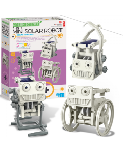 [НОВО] 4m Соларен Робот-3 модела-Зелена Наука 