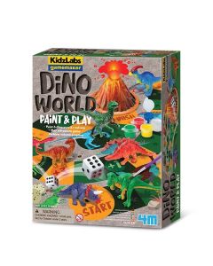 4m Светът на динозаврите -Отливки, вулкан, игра,+5  