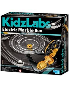 4m Електрическа писта за мраморни топчета-Детска лаборатория