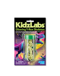 4m Скелет на Динозавър Ти-Рекс-Светещ-Детска Лаб,5+  