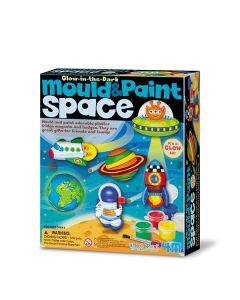 4m Фигури гипс светещи-Космос, 5+-6 мод.,бои+др.  - 4m