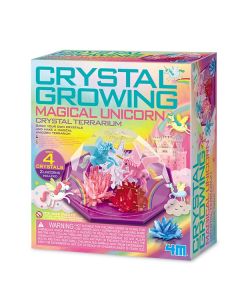 4m Еднорози Кристален Терариум,4 крис,2 еднорога,14+  