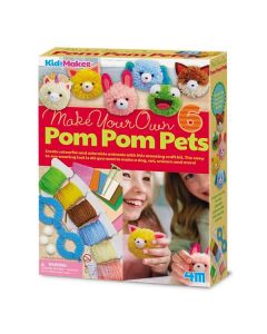 4m Помпони Животинчета-Направи Сам, 5+  