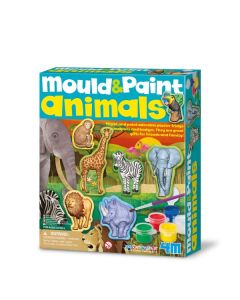 4m Фигури гипс-Диви животни-7 мод,бои+др,5+  