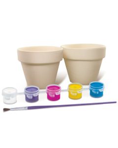 4m Саксийки-Нарисувай и оцвети 