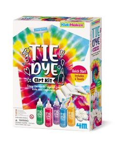 Tie-Die Комплект за оцветяване на тъкани -Тай-Дай  - 4m