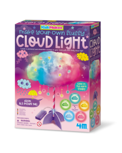 [НОВО] 4m Лампа облак с цветни светлини-Направи сам 