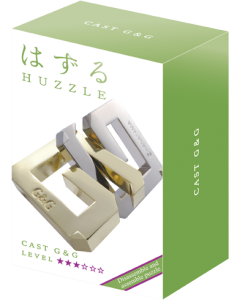 Hanayama Huzzle Cast Puzzle G&G ***
