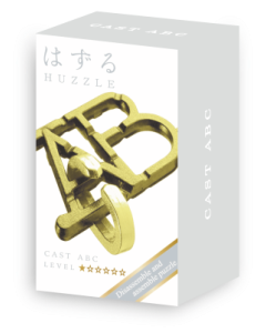 Hanayama Mini Huzzle Cast ABC*- злато