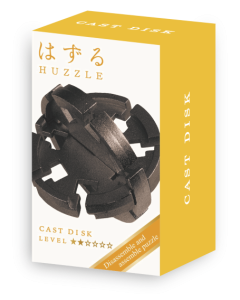 Hanayama Mini Huzzle Cast Disk** - черно