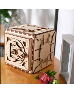 Ugears Сейф- 3D Пъзел - Дърво - 70011