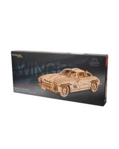 Ugears Спортен Купе Автомобил - 3Д дървен механичен модел