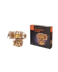 Ugears Стиймпънк дирижабъл-3Д модел-Дърво