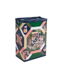 [НОВО] KAPLA® Кутия 200 дървени елемента-ПРОЛЕТ-140 натурални и 60 цветни