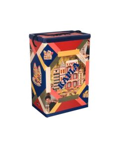 [НОВО] KAPLA® Кутия 200 дървени елемента-ЕСЕН-140 натурални и 60 цветни