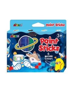 Avenir Боички на стик-Темперни-6 метални цв.