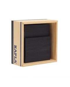 KAPLA® 40 черни планки в дървена кутия