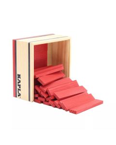 KAPLA® 40 червени планки в дървена кутия