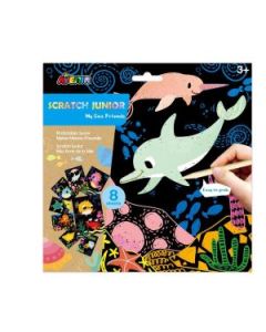 Avenir Скреч Рисунки-МОРЕ, 8 рисунки